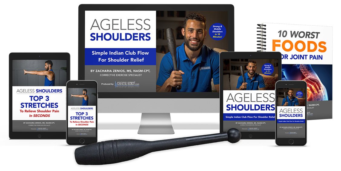 Ageless Shoulders System with Indian Club