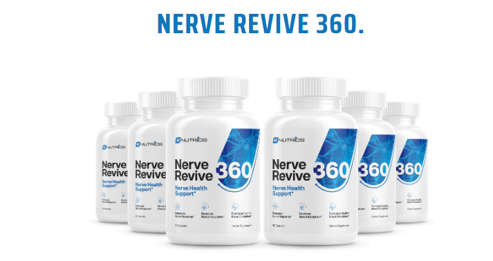 Nerve Revive 360 neuropathy supplement bottle